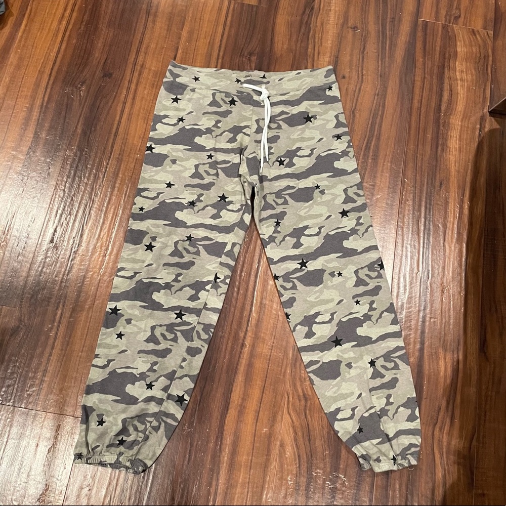 MONROW CAMO STAR JOGGERS